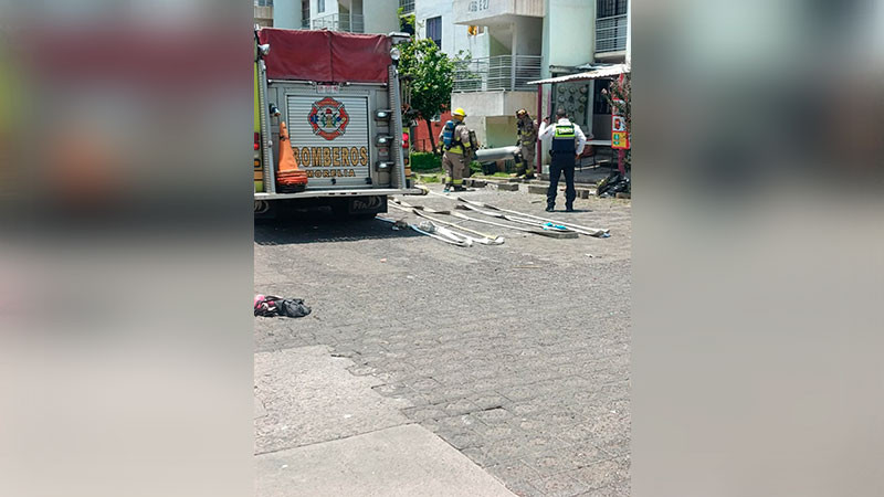 Explosión de GasLP deja lesionados y daños materiales en Morelia, Michoacán 