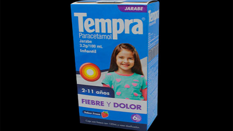 Emite COFEPRIS Alerta Sanitaria por comercialización irregular de Tempra Jarabe infantil 