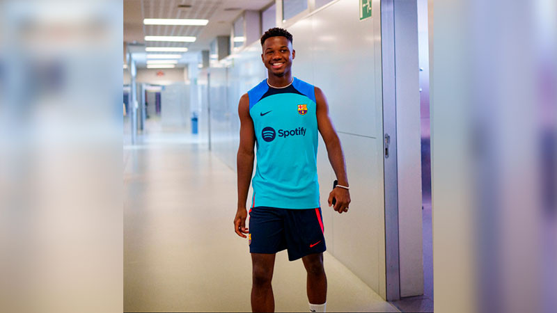 Cede FC Barcelona a Ansu Fati; jugará en el Mónaco durante un año  