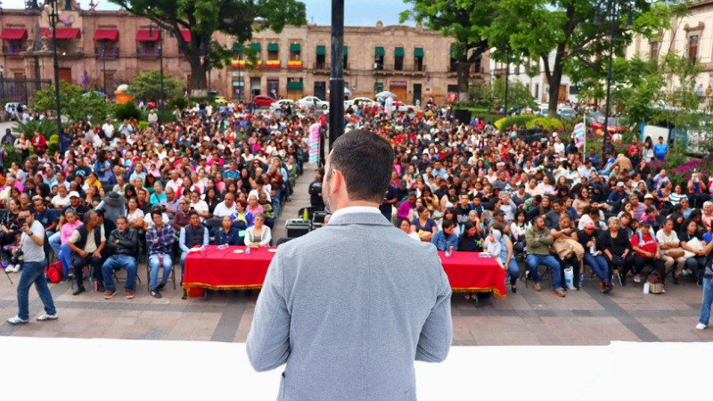 Reconoce Yankel Benítez trabajo en conjunto entre Gobierno Municipal y la Antorcha Campesina 