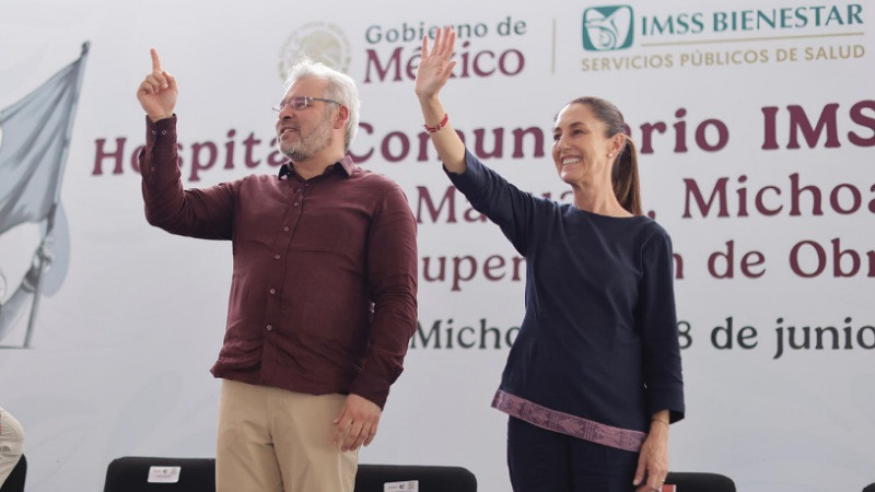 Nuevo hospital comunitario de Maruata se inaugura en agosto: Sheinbaum 