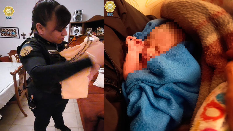 Mientras paseaba a su perro, un joven encuentra a una bebé entre unos arbustos en la CDMX 