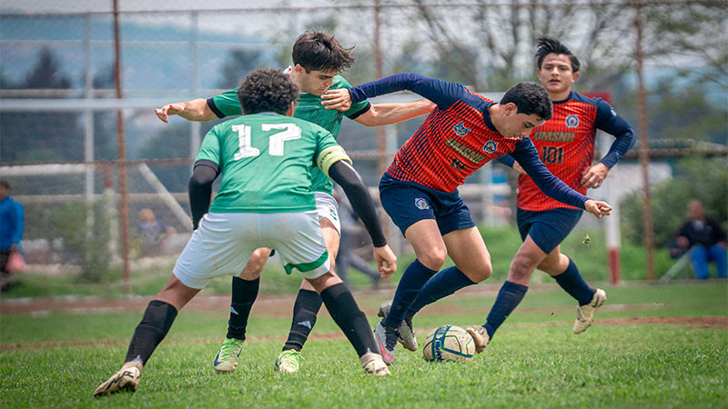 Equipo de la UMSNH se quedó cerca de las semifinales en la Liga Municipal  