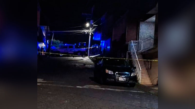 Quitan la vida a un hombre en la colonia Rubén Jaramillo de Uruapan, Michoacán  