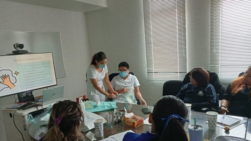 Imparte SESA Jornada de Capacitación en Diálisis Peritoneal Continua Ambulatoria 