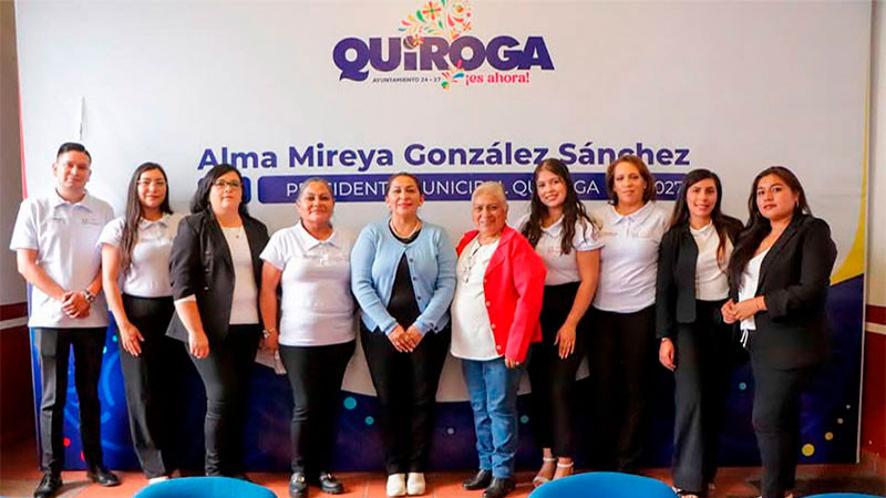 Fortalece Alma Mireya González diálogo con la Comunidad Agraria de Quiroga 