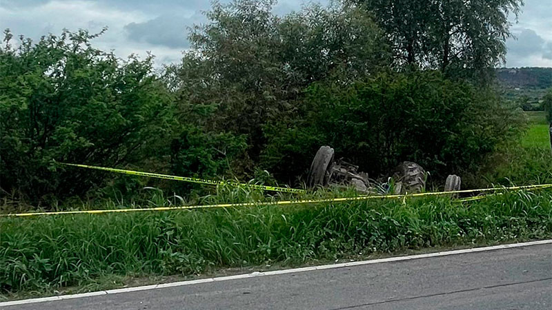 Fatal accidente en la carretera a Tequisquiapan  