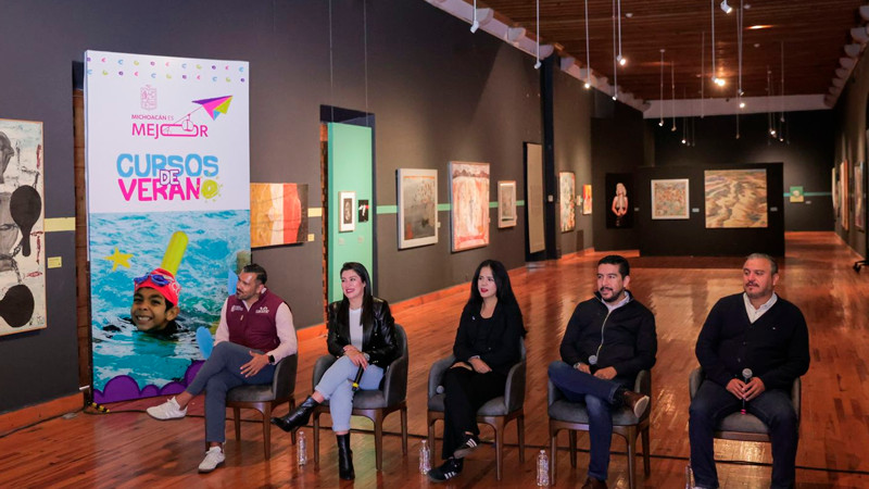 Sumérgete en la diversión con más de 150 cursos de verano del Gobierno de Michoacán 