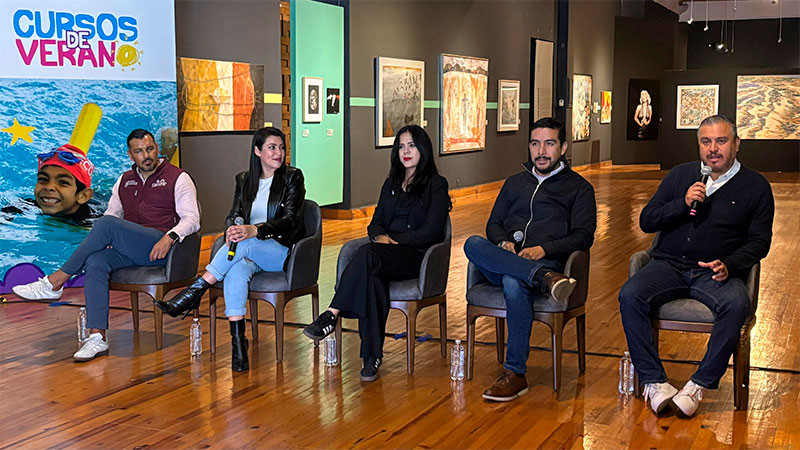 Invita Gobierno de Michoacán a disfrutar cursos de verano culturales, deportivos y recreativos 