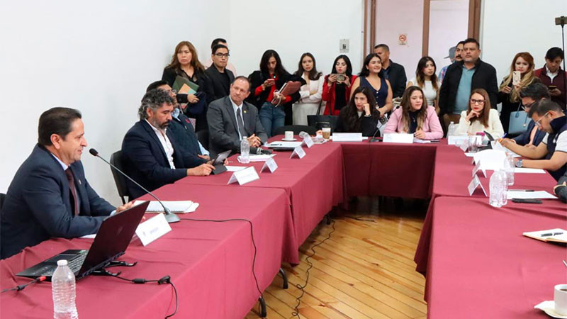 Comparecen ante Comisiones Unidas aspirantes a ocupar la presidencia de la CEDH 