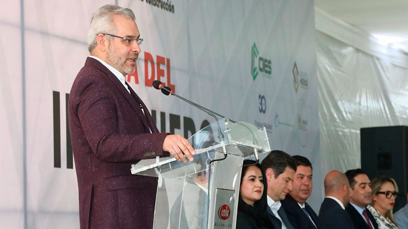 Obras públicas, reflejo de las finanzas sanas de Michoacán: Bedolla 