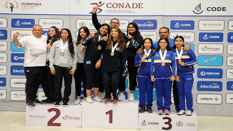 Tiro deportivo queretano escala en números en la Olimpiada Nacional 2025 