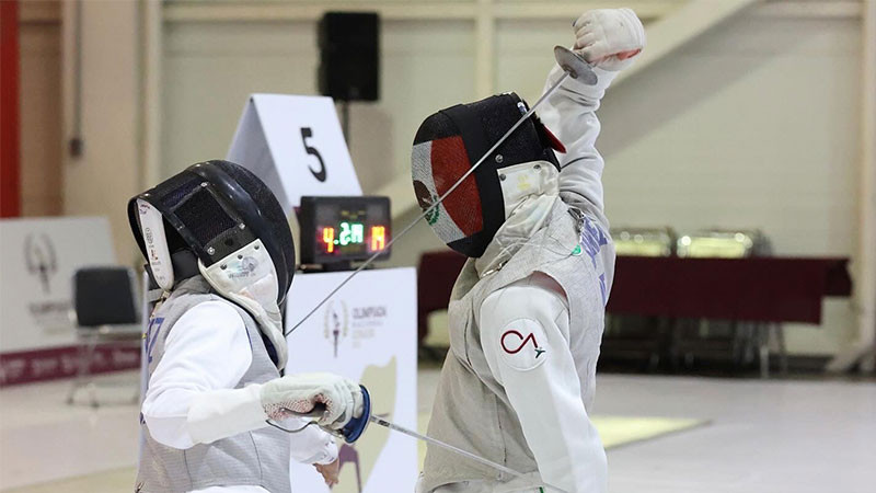 Esgrima queretana suma 12 medallas en la Olimpiada Nacional 