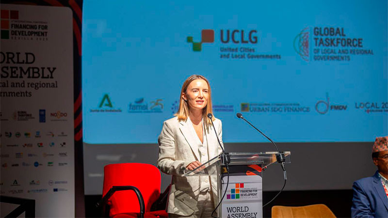 Paloma Palacios participa en la Cuarta Conferencia para el Desarrollo de la ONU 