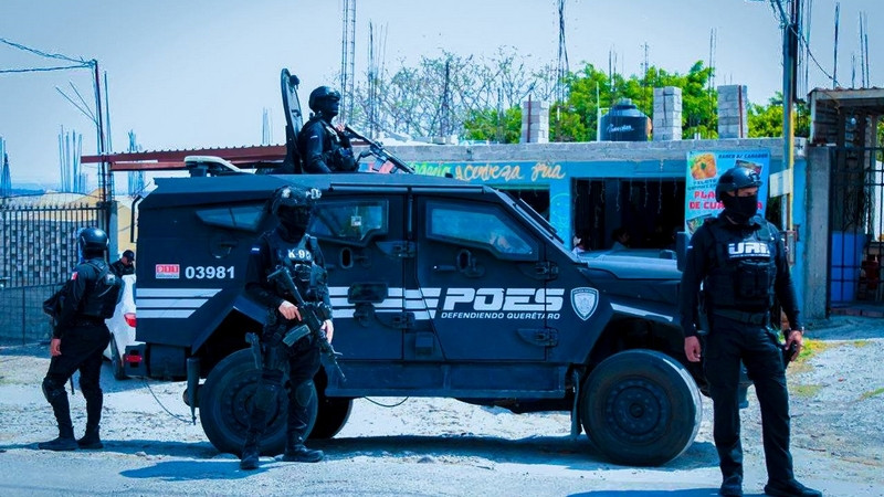 Consolida Policía de Querétaro resultados operativos durante el primer semestre de 2025 