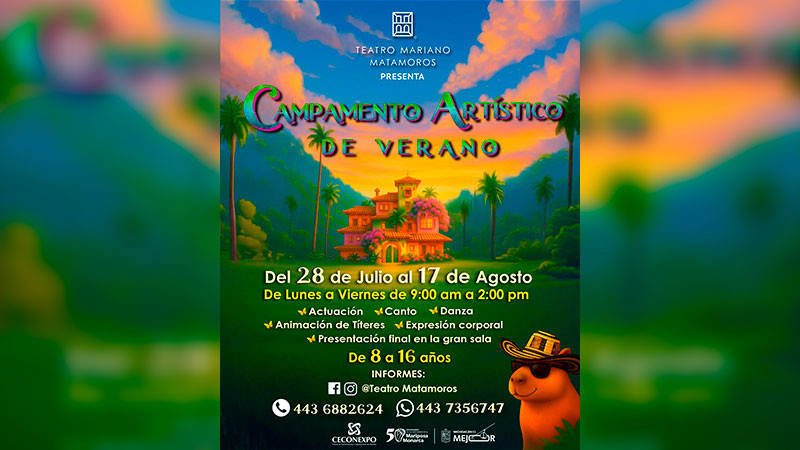 Diviértete y desarrolla tu creatividad con el Campamento de Verano de Ceconexpo 