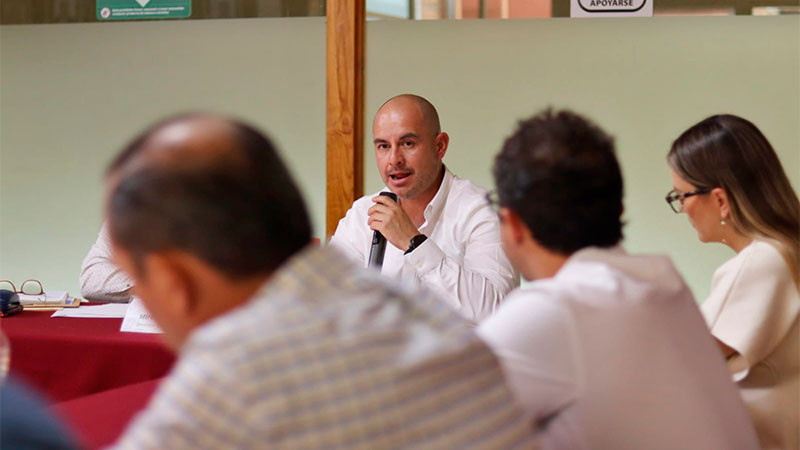 Adolfo Torres participa en reunión interinstitucional, para agilizar proyectos de infraestructura en Morelia 
