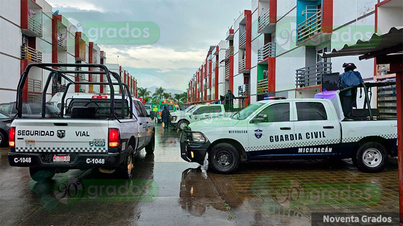 Quitan la vida a dos personas en el fraccionamiento Acanto II de Zamora, Michoacán  