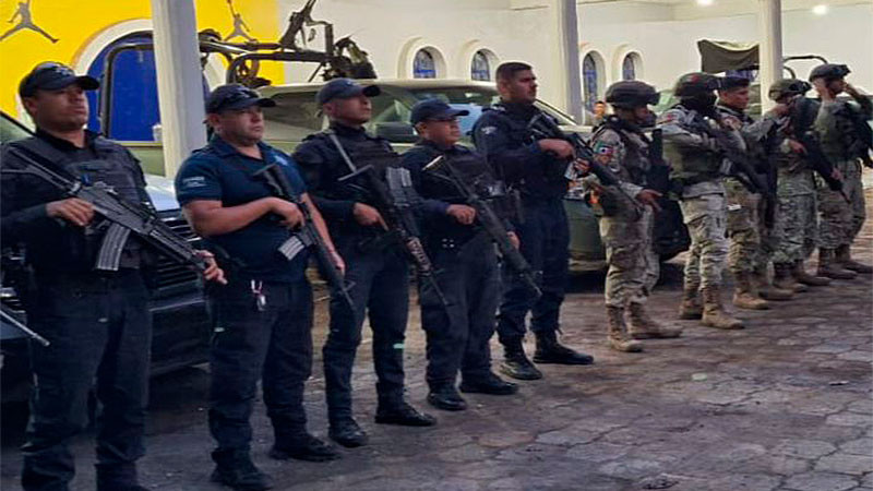 Instalan Base de Operaciones Interinstitucionales (BOI), en Cherán, Michoacán  