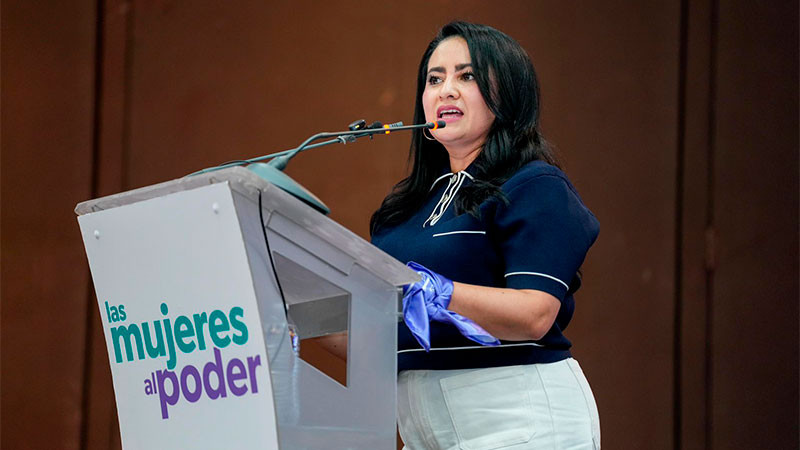  Michoacán, referente en infraestructura con perspectiva de género: Gladyz Butanda 