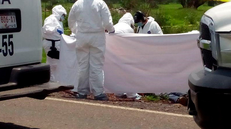 Ultiman a un individuo en Uruapan, Michoacán 