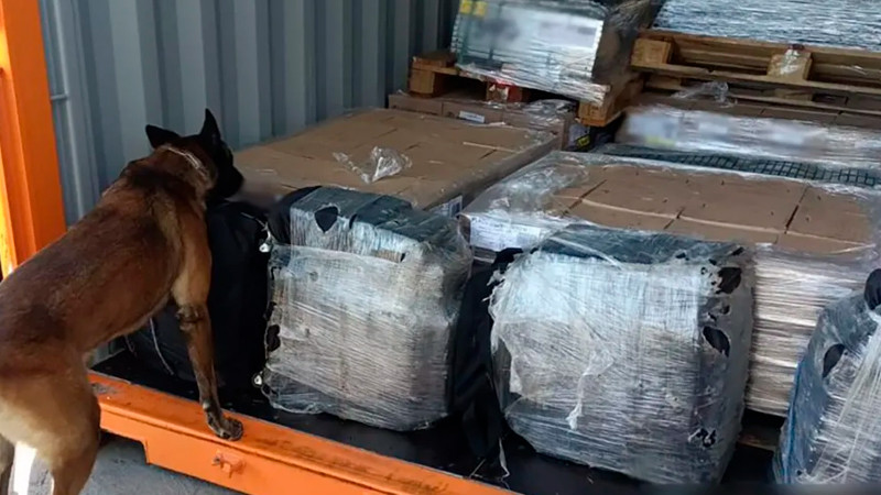 Aseguran 200 kilos de estupefacientes en puerto de Ensenada 