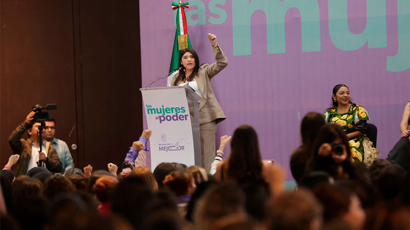 Las mujeres en el poder transforman Michoacán: Seimujer 