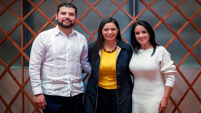 Con acciones claras y unidad, el PRD Michoacán consolida su agenda política y social: Araceli Saucedo 