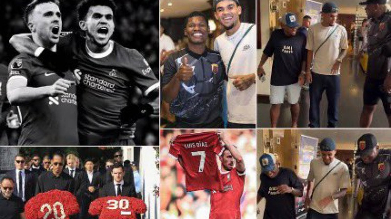 Luis Díaz, futbolista colombiano del Liverpool, en el ojo del huracán tras no asistir a funeral de Diogo Jota y divertirse con influencers 