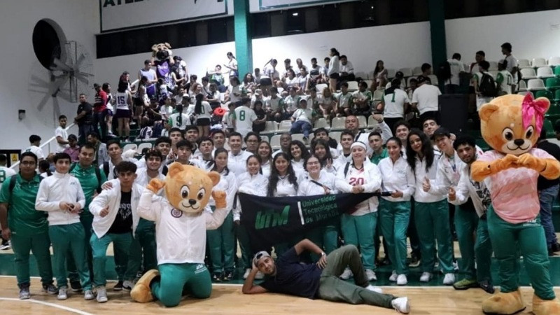 Estudiantes de la UTM ganan 5 categorías en Encuentro Deportivo y Cultural 