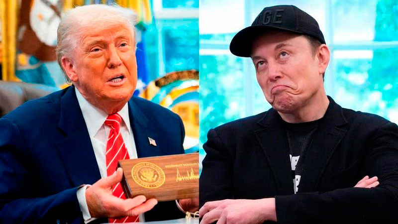 Tras lanzar Elon Musk su partido político, Trump lo califica de "ridículo" 