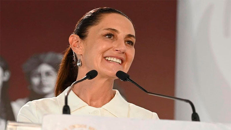 Felicita Claudia Sheinbaum a la Selección Mexicana por su campeonato en la Copa Oro 2025 