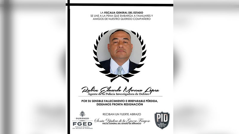 Guardias de un bar quitan la vida a un policía de la FGE de Durango 