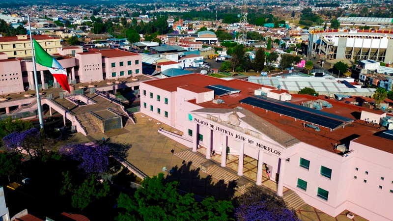 Consejo del Poder Judicial de Michoacán emite acuerdo para la gestión de asuntos en trámite de la Presidencia, del Pleno del Supremo Tribunal y de Salas civiles y penales 
