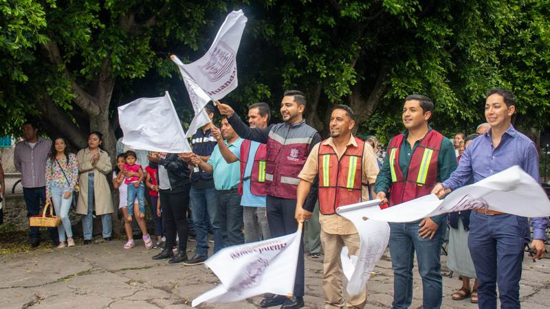 Alexis Velázquez arranca rehabilitación de la calle Reforma en Capacho; una obra 100% subsidiada en beneficio de las familias 