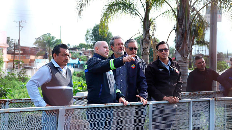 Ooapas y Protección Civil de Morelia implementan estrategia de vigilancia hídrica ante temporada de lluvias   