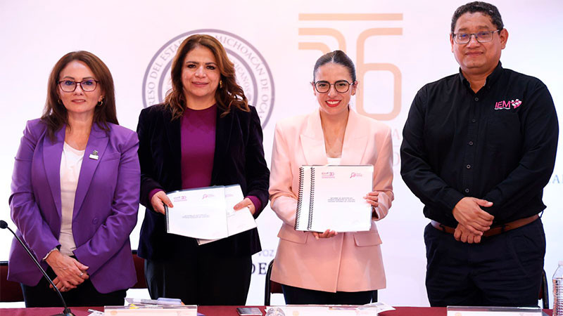 La Contraloría del IEM entrega su informe de Gestión 2020-2025 al Congreso del Estado 