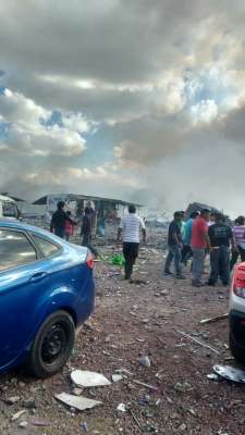 Explosiones se registran en mercado de cohetes en Tultepec, Estado de México - Foto 1 