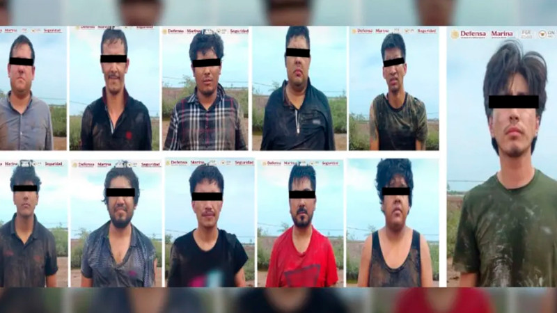 Tras ataque autoridades, caen 11 presuntos integrantes de célula delincuencial de hijos de Ismael Zambada 