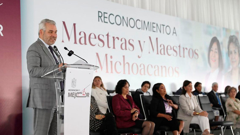 Más de 5 mil docentes pensionados reciben atención médica en el ISSSTE: Bedolla 