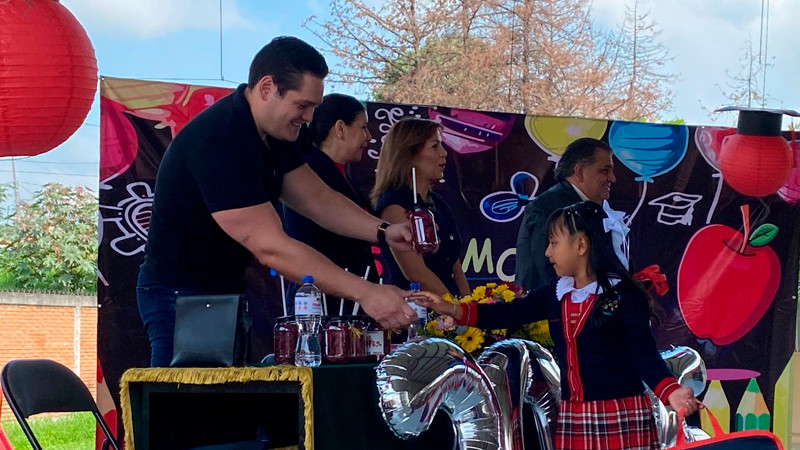 Encabeza Cesar Osuna Belmonte clausura de jardín de niños "Citlalmina" 