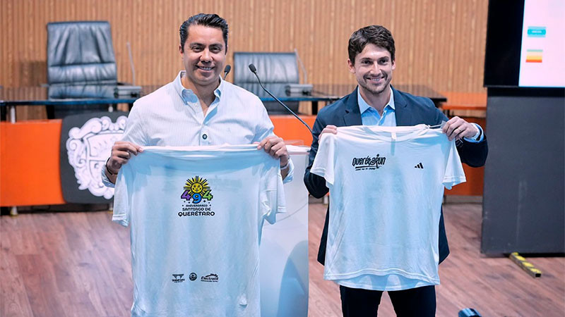 Primera edición del "Medio Maratón Querétaro 2025" 