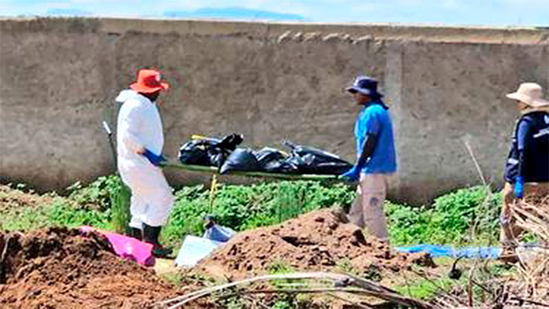 Exhuman al menos 215 bolsas con restos humanos en Zapopan, Jalisco 