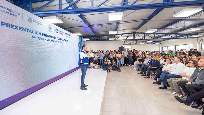 Atestigua Gobernador de Querétaro el arranque de la estrategia municipal Pirámides 