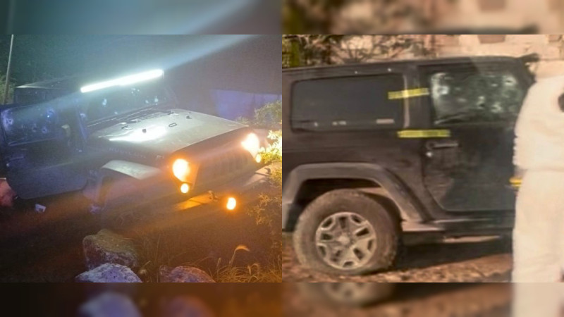 Acribillan a dos presuntos extorsionadores y a un agente de la Fiscalía Edomex que los acompañaba, en Hidalgo: Iban en Jeep con placas de Michoacán y uno era cubano 