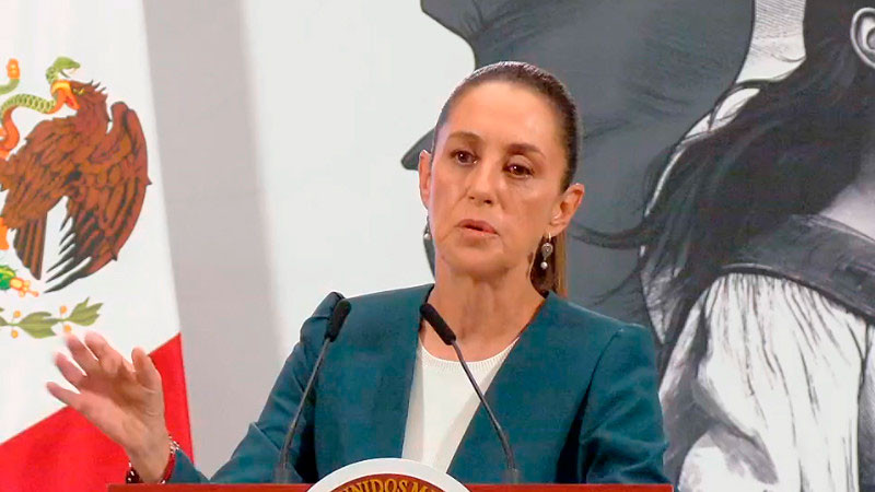 Afirma Sheinbaum que se generarán 50 mil fuentes de empleo directo con construcción de trenes de pasajeros 
