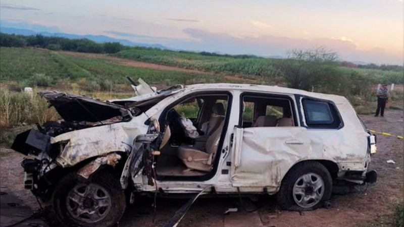 Muere diplomático de Estados Unidos tras volcar en vehículo oficial en la carretera Torreón-Saltillo 