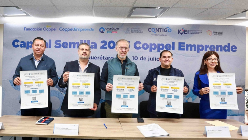 Encabeza Marco Del Prete 2° edición de Capital Semilla Coppel Emprende 