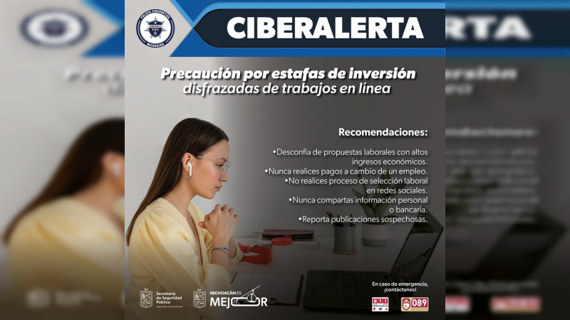 Alerta SSP: Como identificar falsas ofertas de trabajo en redes sociales 
