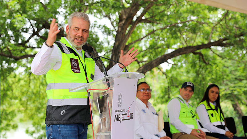 Laguna de Chandio será parque ecoturístico; legado para Apatzingán: Bedolla 